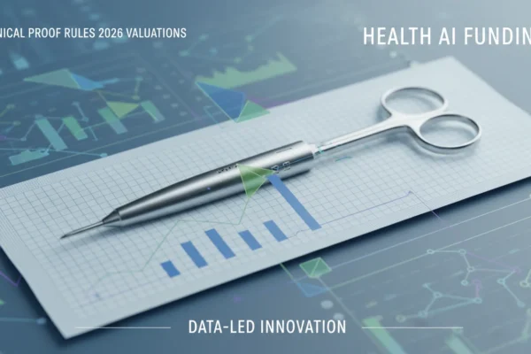 Health AI Funding: Clinical Proof Rules 2026 Valuations